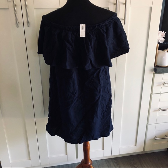 Off shoulder linen dress - Picture 5 of 6